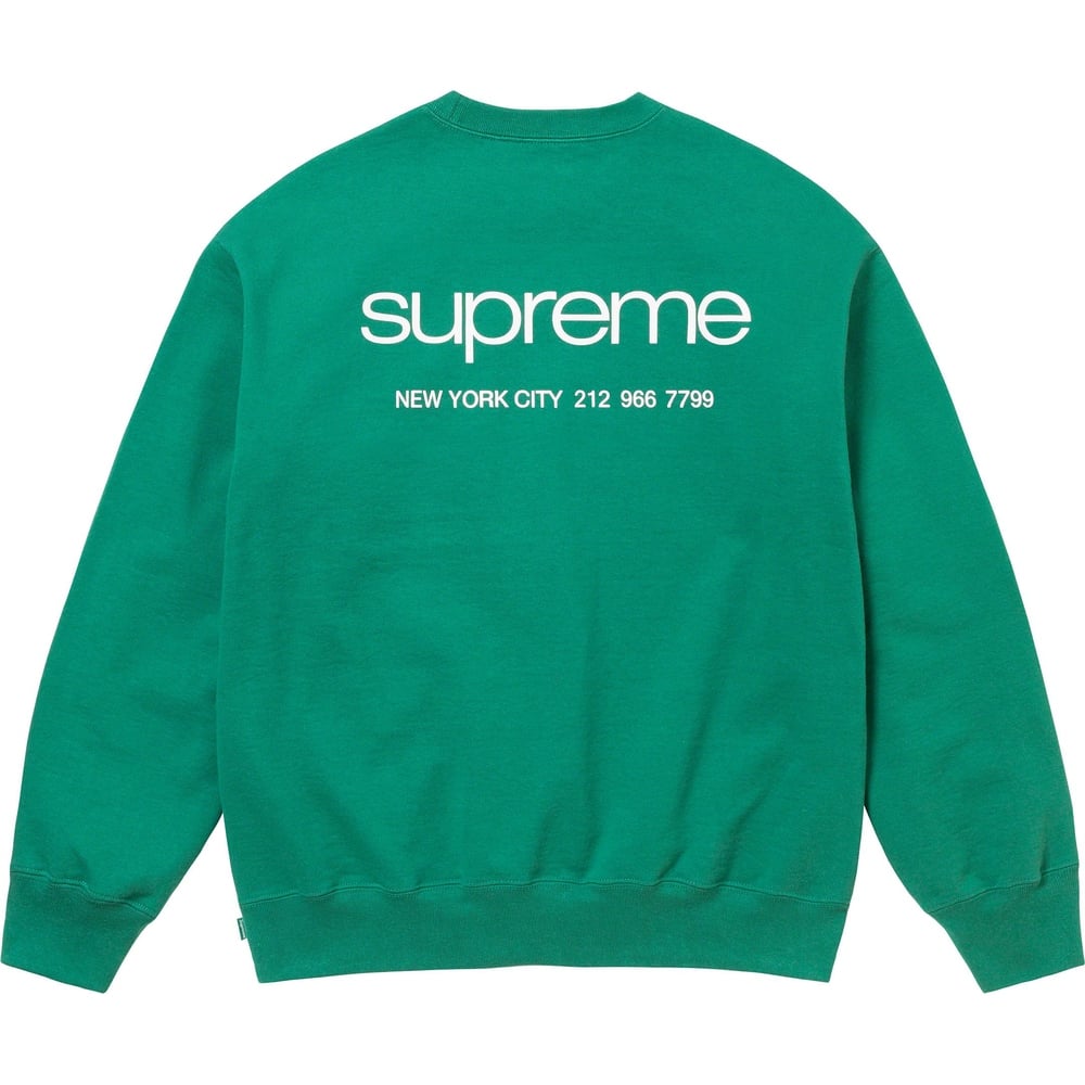 Details on NYC Crewneck  from fall winter
                                                    2023 (Price is $148)