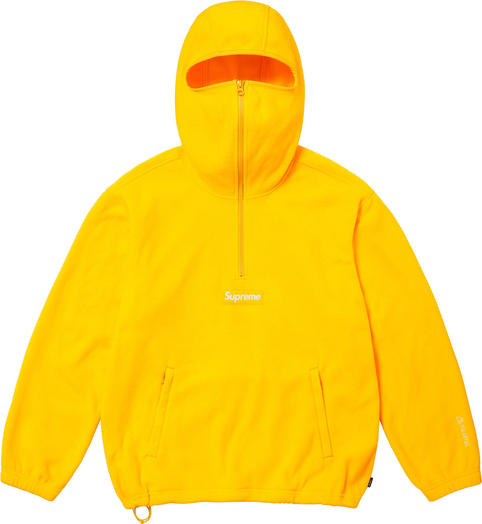 Polartec Facemask Half Zip Hooded Sweatshirt - fall winter 2023 - Supreme