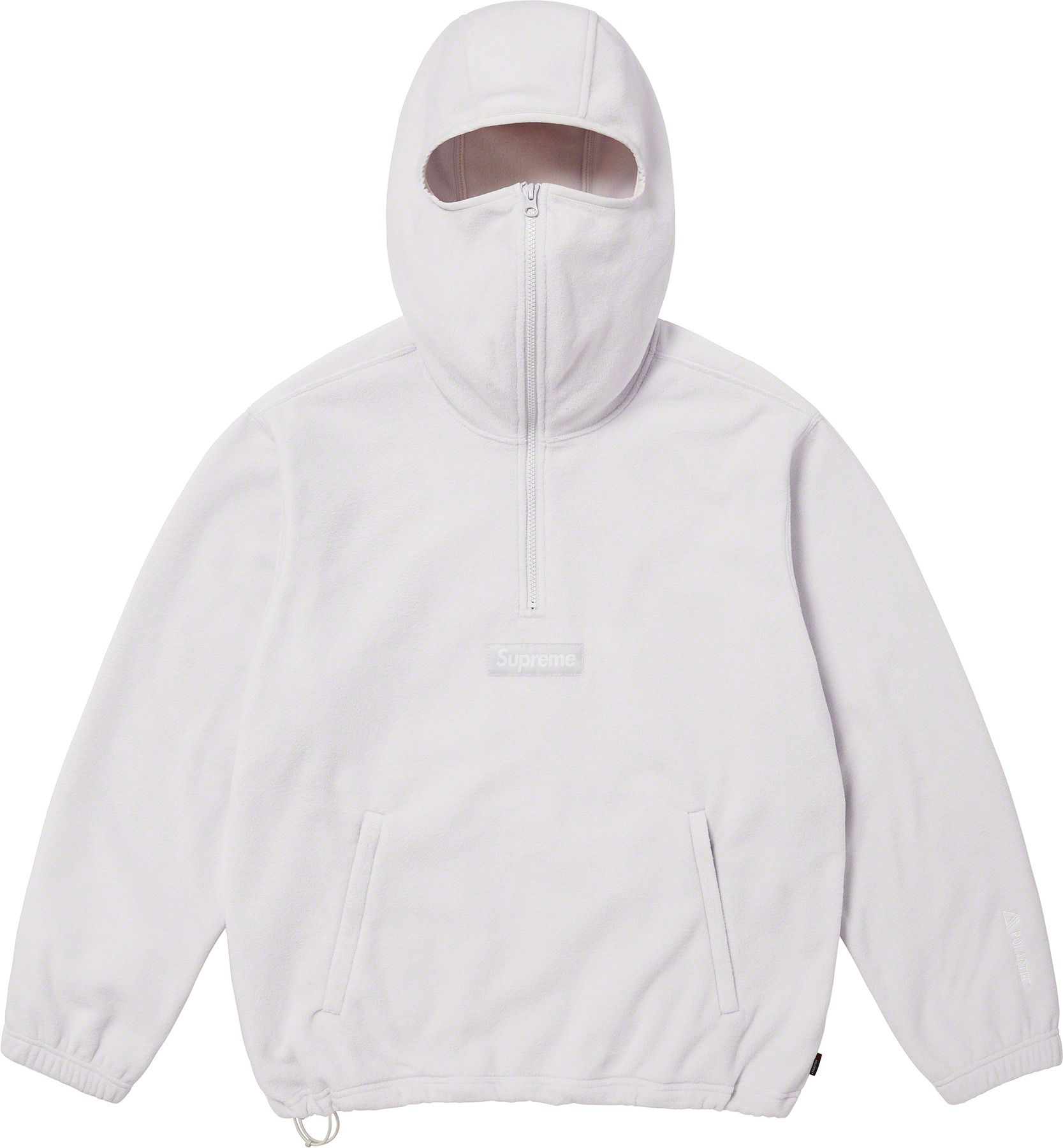 Polartec Facemask Half Zip Hooded Sweatshirt - fall winter