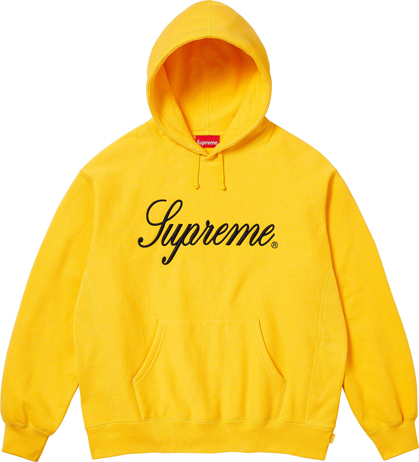 Raised Script Hooded Sweatshirt - fall winter 2023 - Supreme