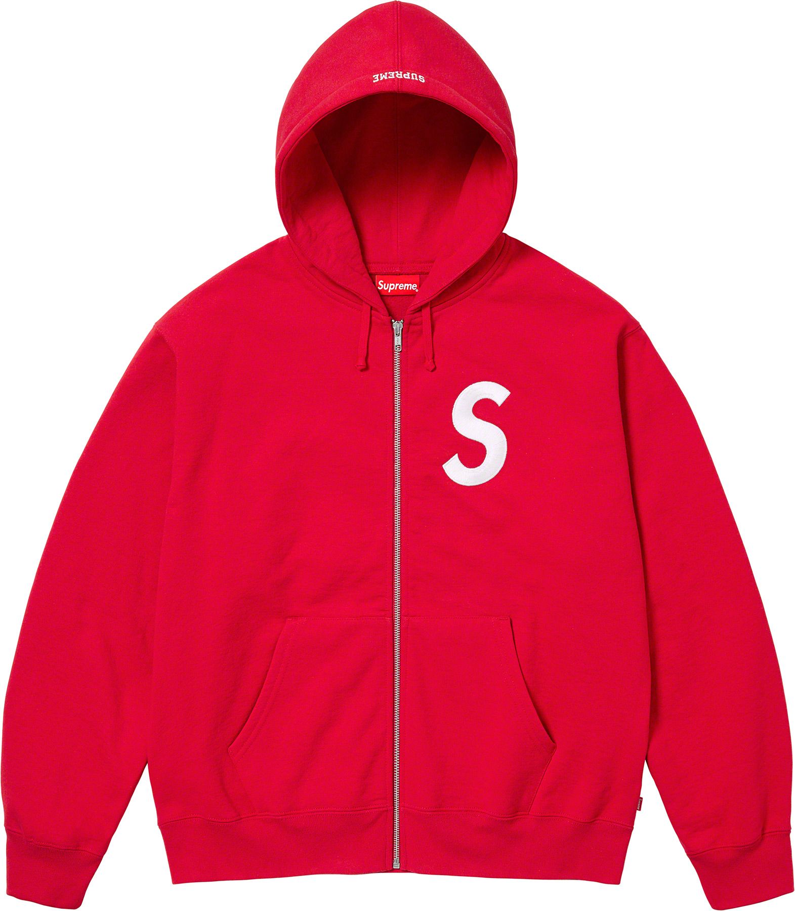 S Logo Zip Up Hooded Sweatshirt - fall winter 2023 - Supreme