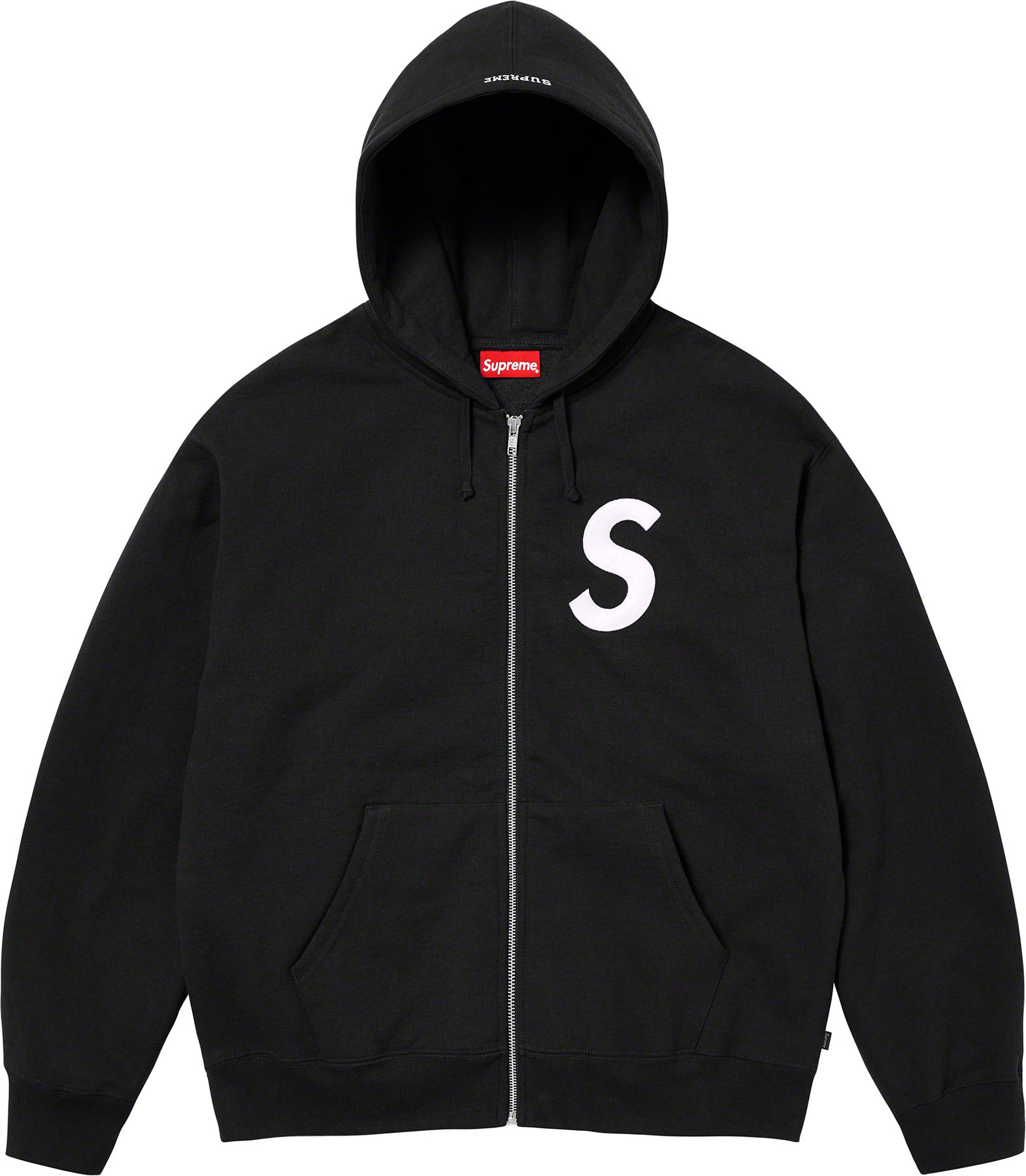 S Logo Zip Up Hooded Sweatshirt - fall winter 2023 - Supreme