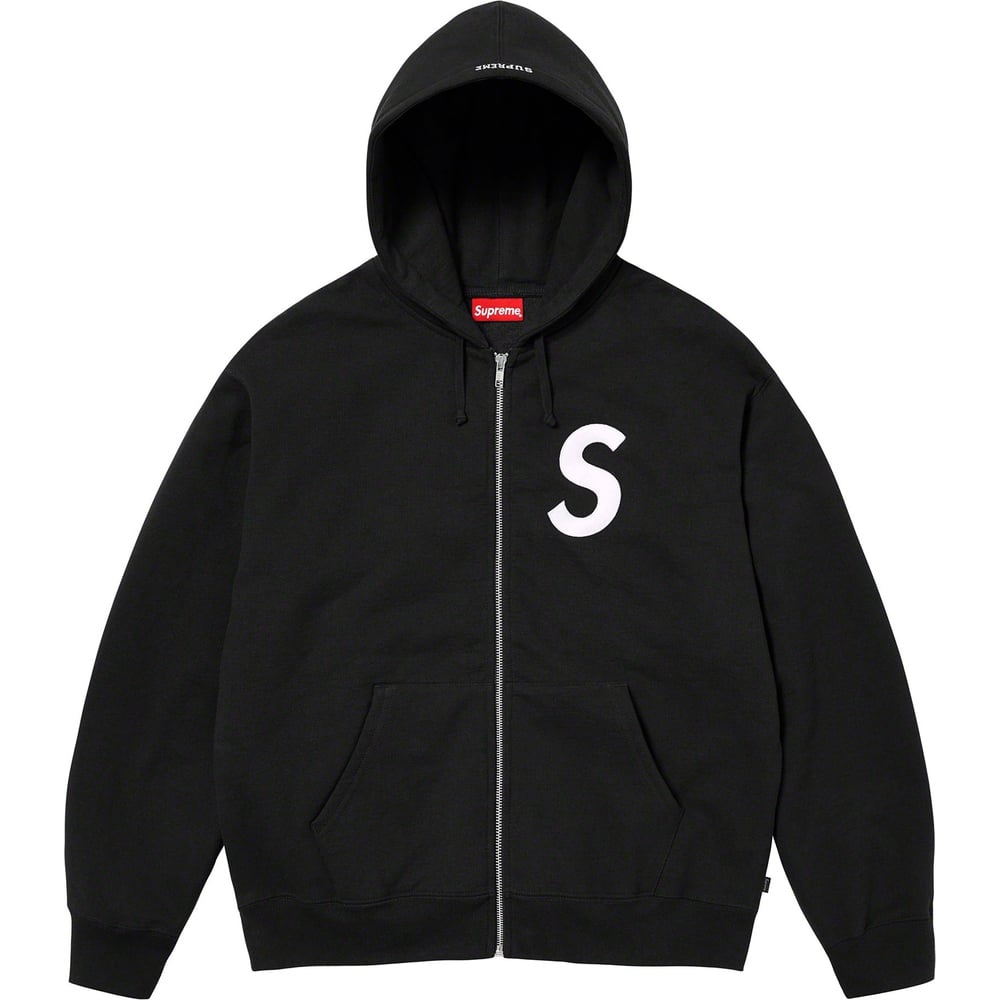 Details on S Logo Zip Up Hooded Sweatshirt  from fall winter
                                                    2023 (Price is $168)