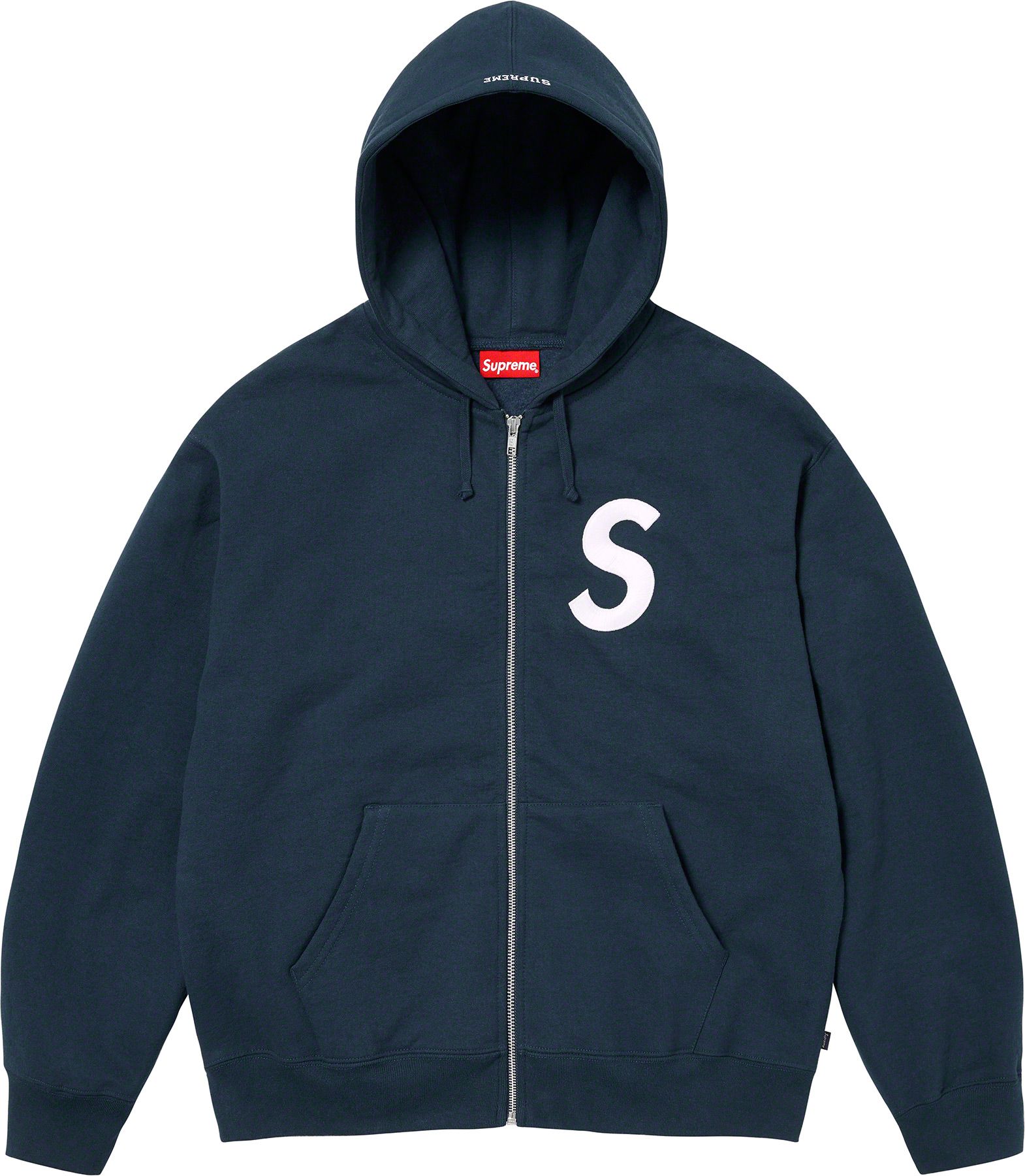 S Logo Zip Up Hooded Sweatshirt - fall winter 2023 - Supreme