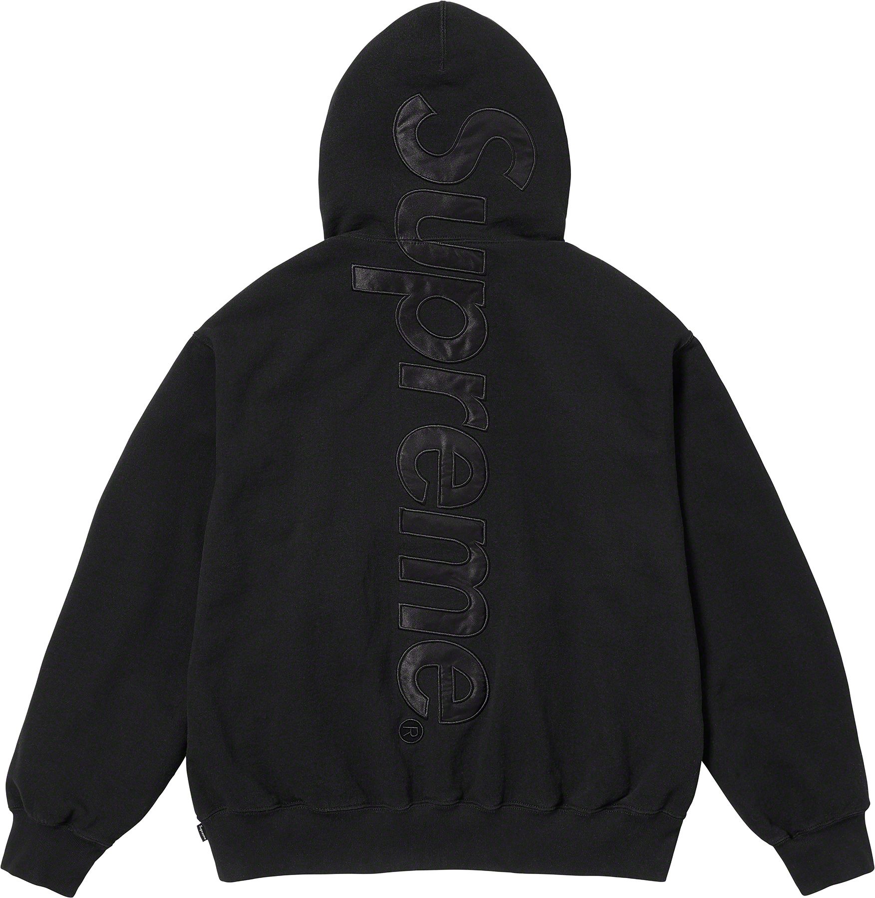 Satin Appliqué Hooded Sweatshirt - fall winter 2023 - Supreme