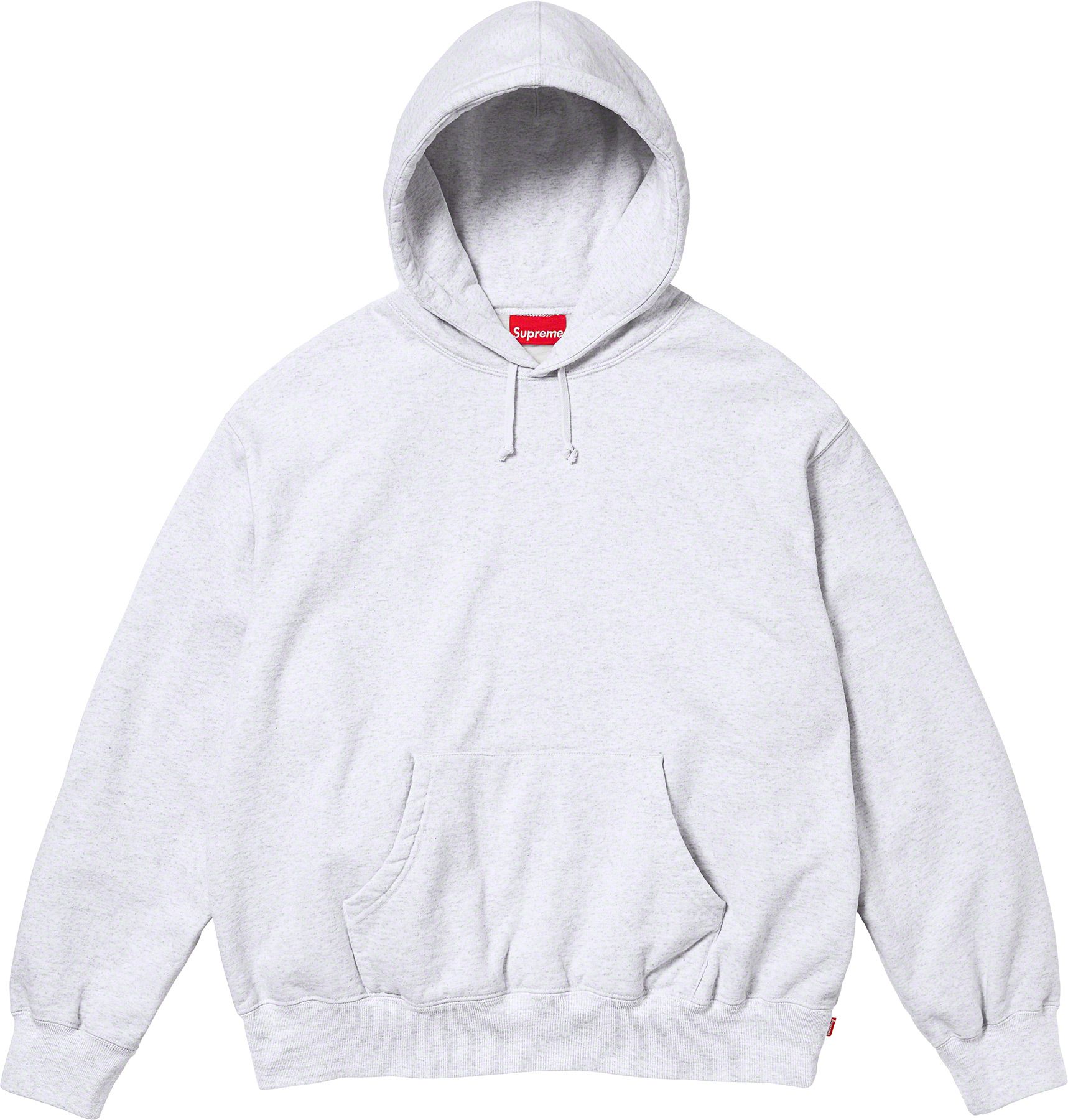 Supreme Satin Appliqué Hooded Sweatshirt Red