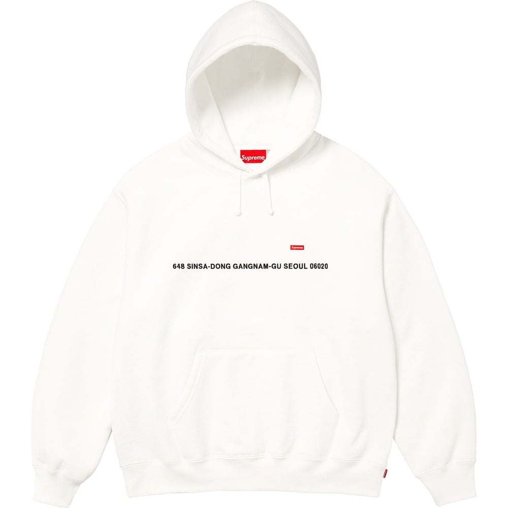 Details on Shop Small Box Hooded Sweatshirt  from fall winter
                                                    2023