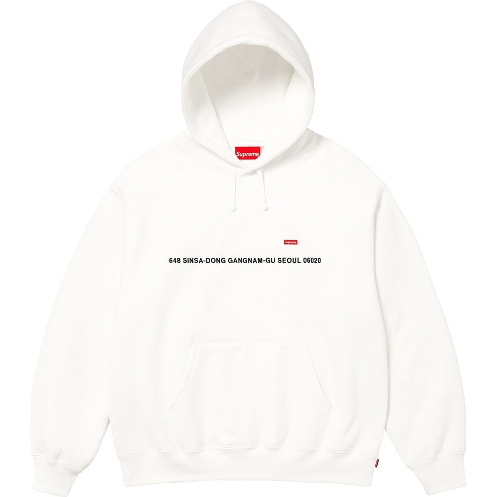 Details on Shop Small Box Hooded Sweatshirt  from fall winter
                                                    2023 (Price is $158)