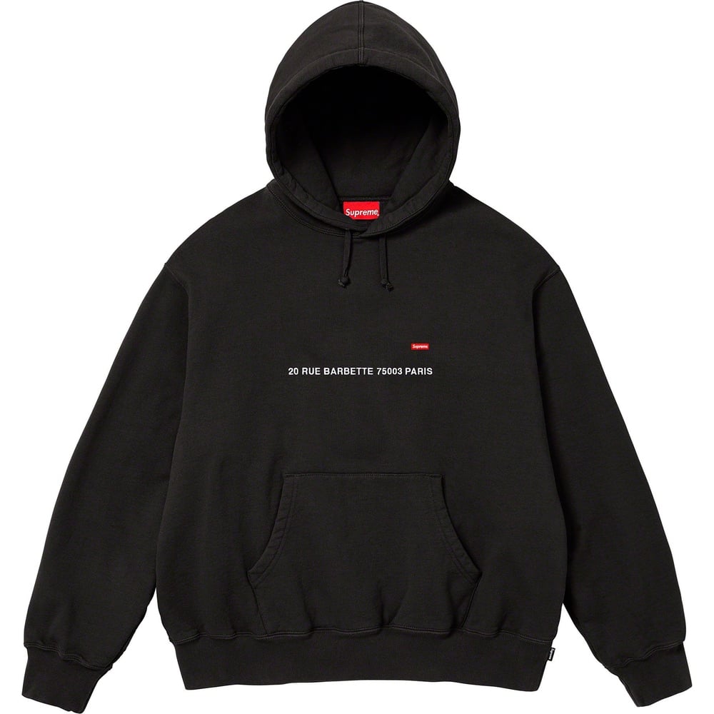 Details on Shop Small Box Hooded Sweatshirt  from fall winter
                                                    2023 (Price is $158)