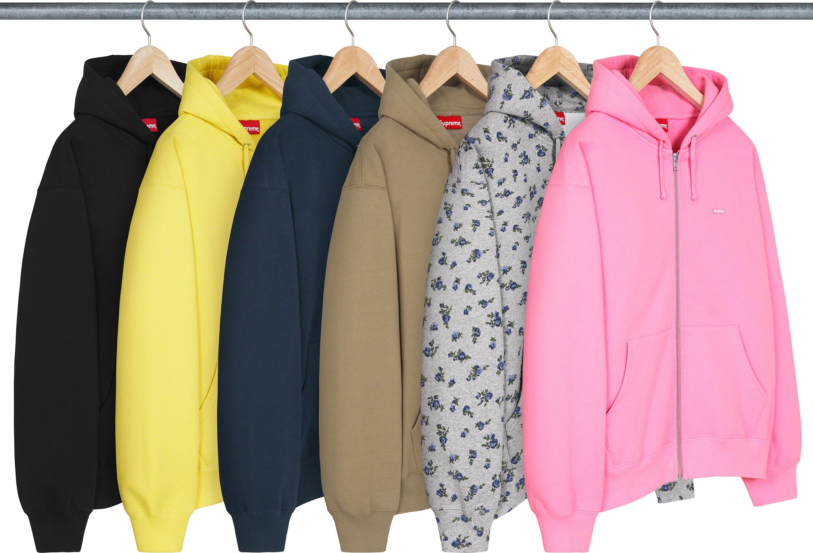 Small Box Zip Up Hooded Sweatshirt - fall winter 2023 - Supreme