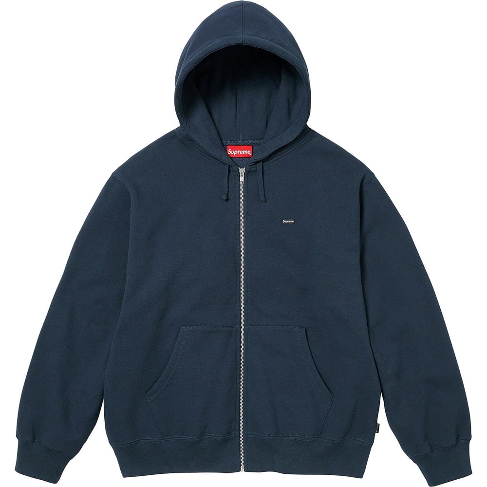 Details on Small Box Zip Up Hooded Sweatshirt  from fall winter
                                                    2023 (Price is $158)