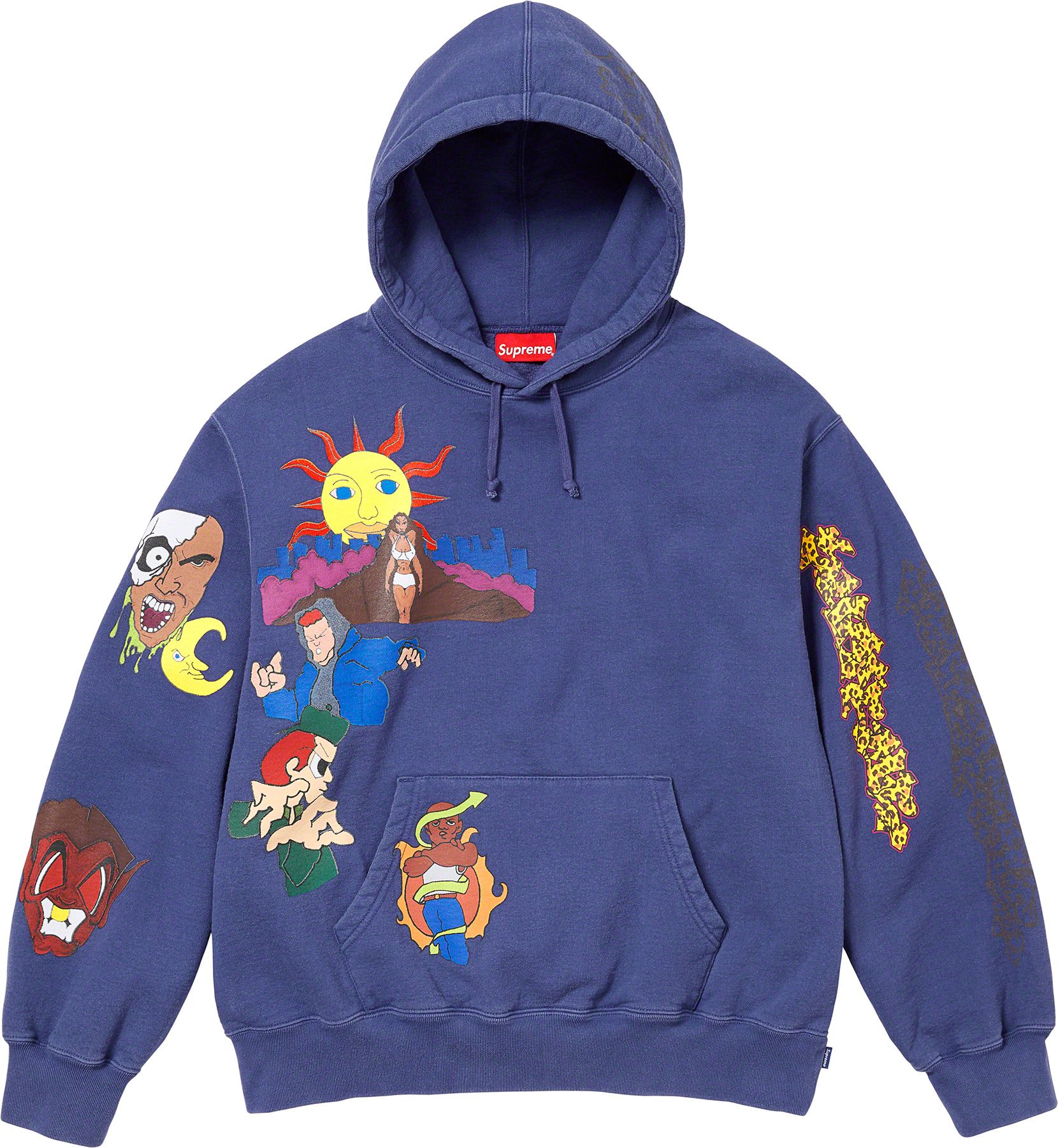 tyler the creator blue supreme hoodie