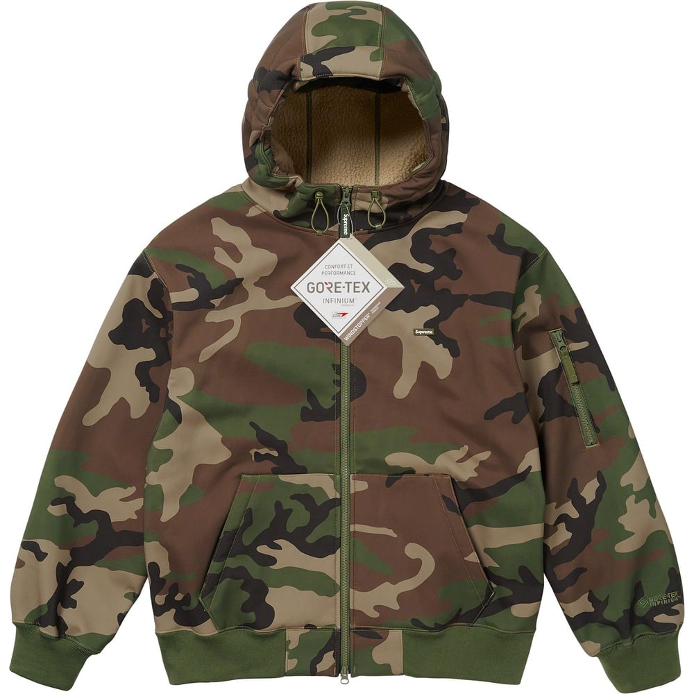 Details on WINDSTOPPER Zip Up Hooded Sweatshirt  from fall winter
                                                    2023 (Price is $198)