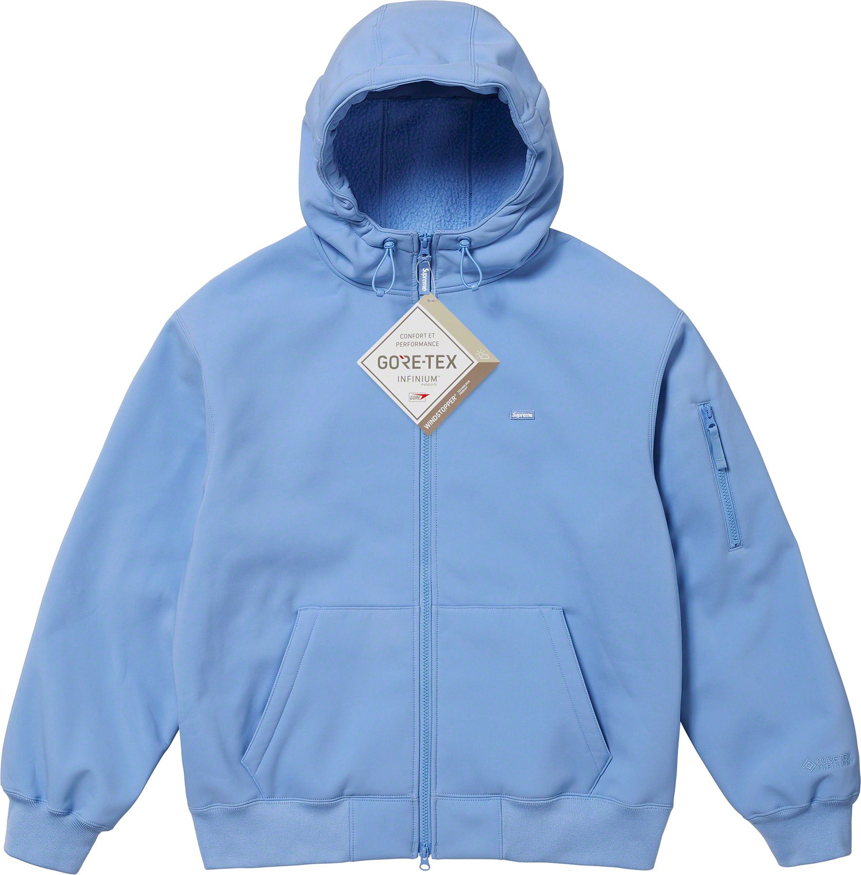 WINDSTOPPER Zip Up Hooded Sweatshirt - fall winter 2023 - Supreme