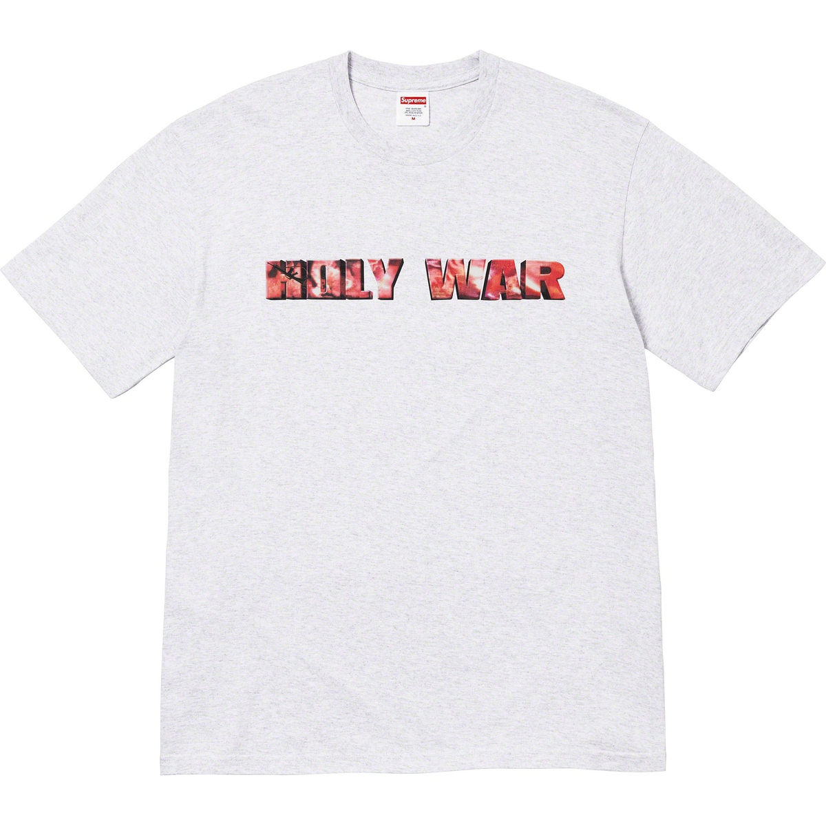 Supreme Holy War Tee released during fall winter 23 season