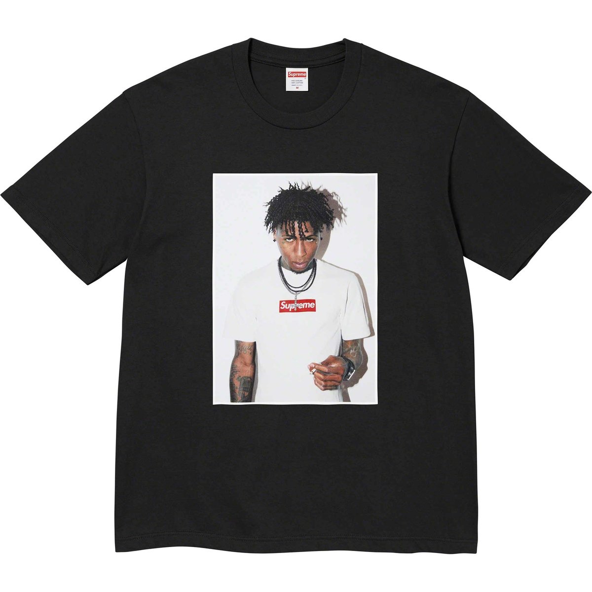 Details on NBA Youngboy Tee from fall winter 2023 (Price is $54)
