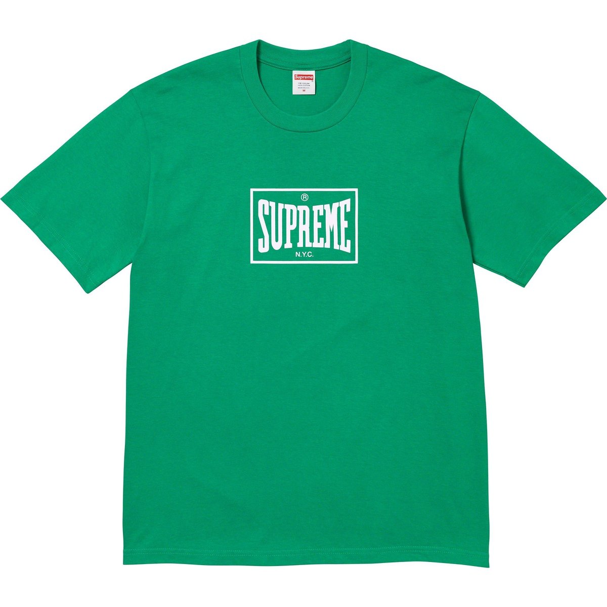 Supreme Warm Up Tee released during fall winter 23 season