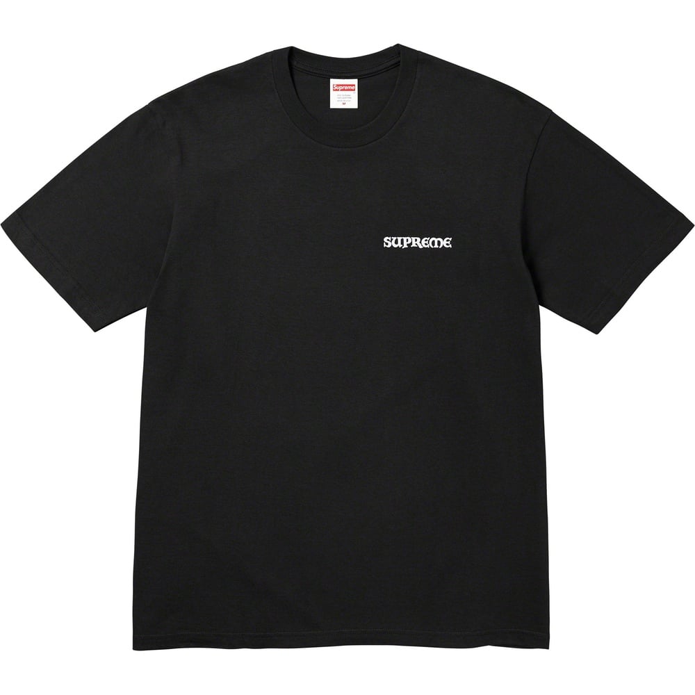 Details on Worship Tee  from fall winter 2023 (Price is $40)