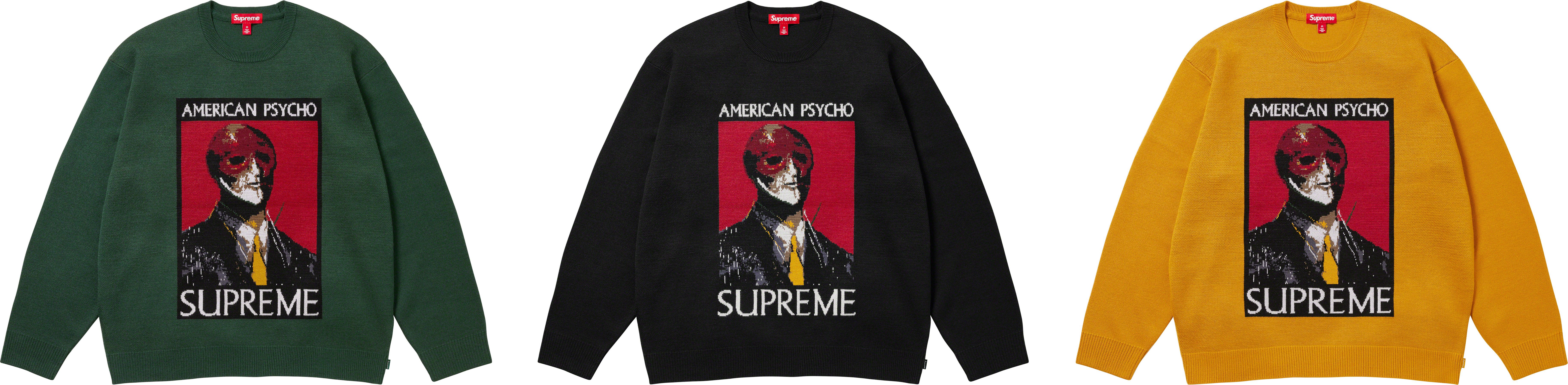 American Psycho Sweater - fall winter 2023 - Supreme