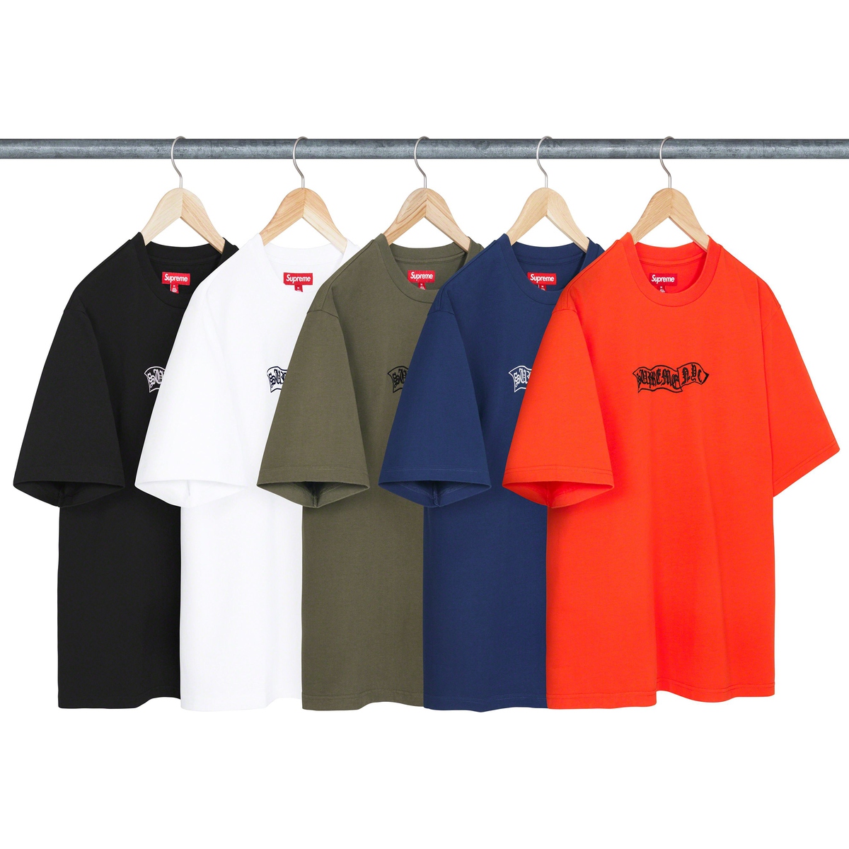 Supreme Banner S S Top for fall winter 23 season