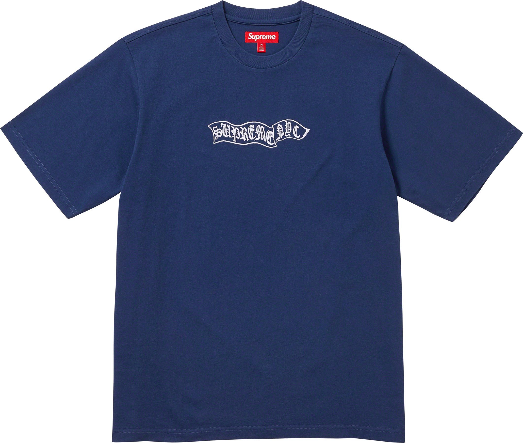 Supreme Banner S/S TopTシャツ/カットソー(半袖/袖なし)