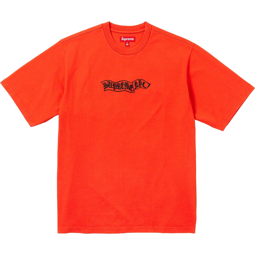 Supreme Banner S S Top (FW23) - $68