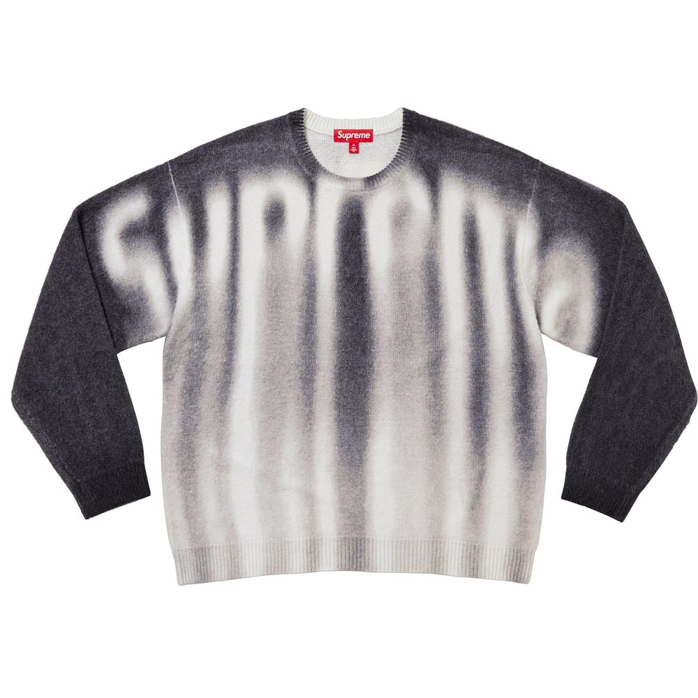 Blurred Logo Sweater - fall winter 2023 - Supreme