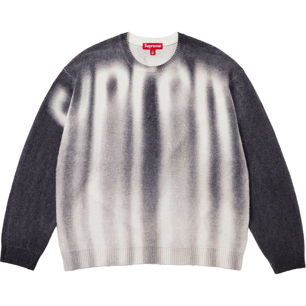 Details on Blurred Logo Sweater  from fall winter
                                                    2023 (Price is $178)