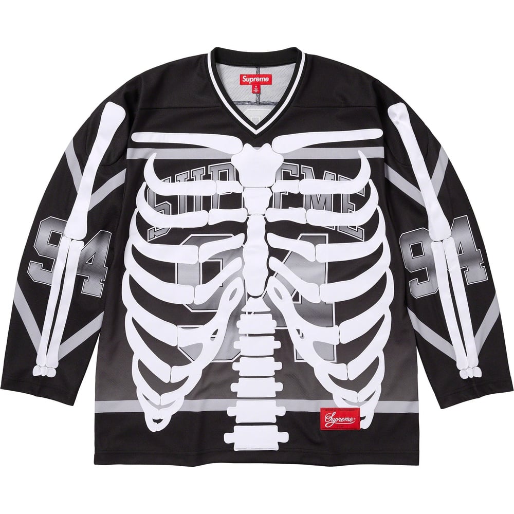 Details on Bones Hockey Jersey  from fall winter
                                                    2023 (Price is $148)