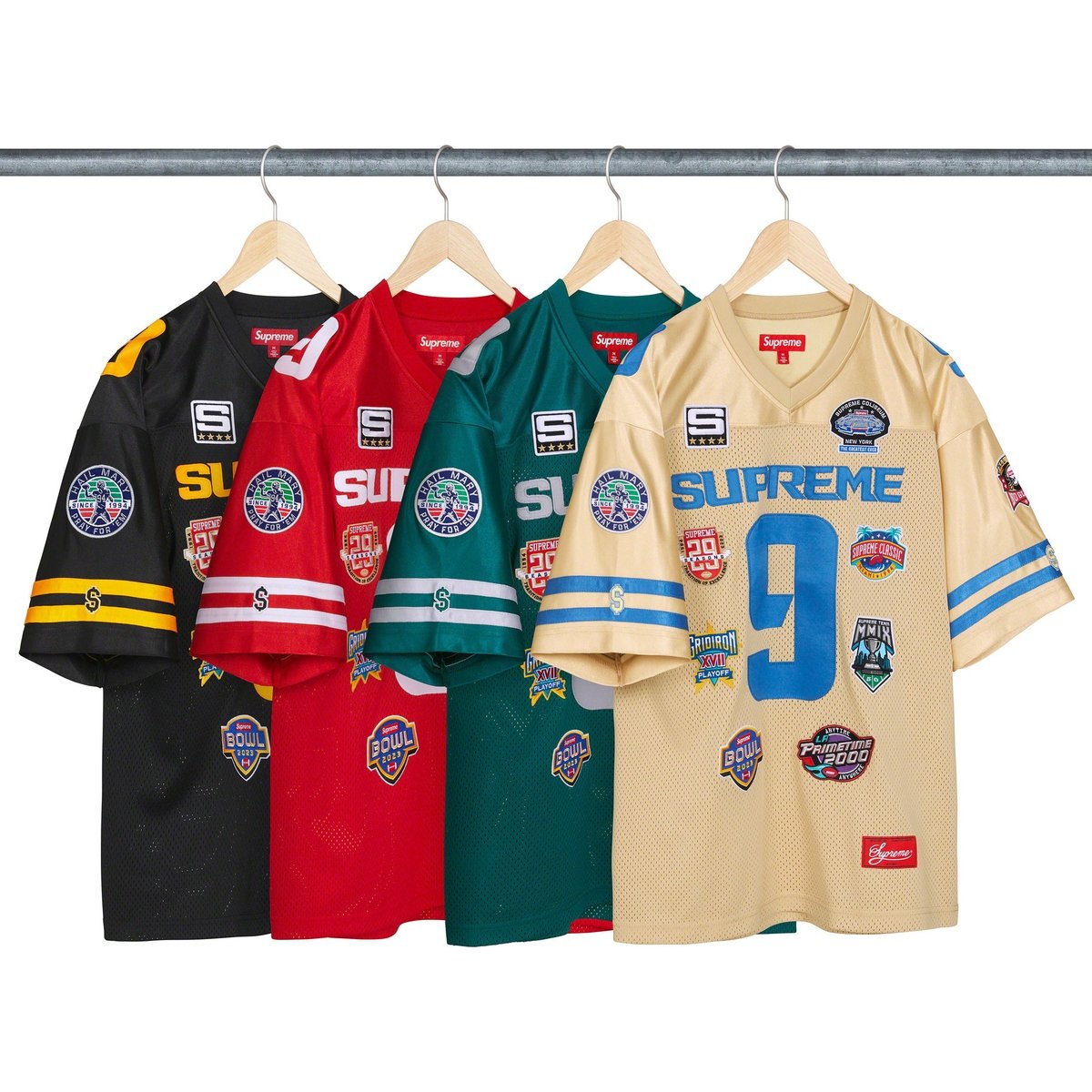 Supreme Championships Football Jersey released during fall winter 23 season
