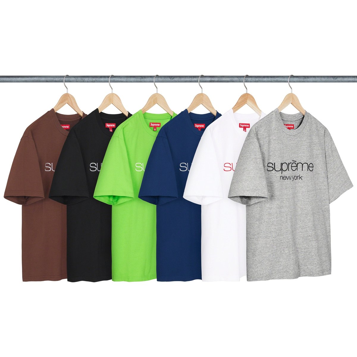 Supreme Classic Logo S S Top for fall winter 23 season