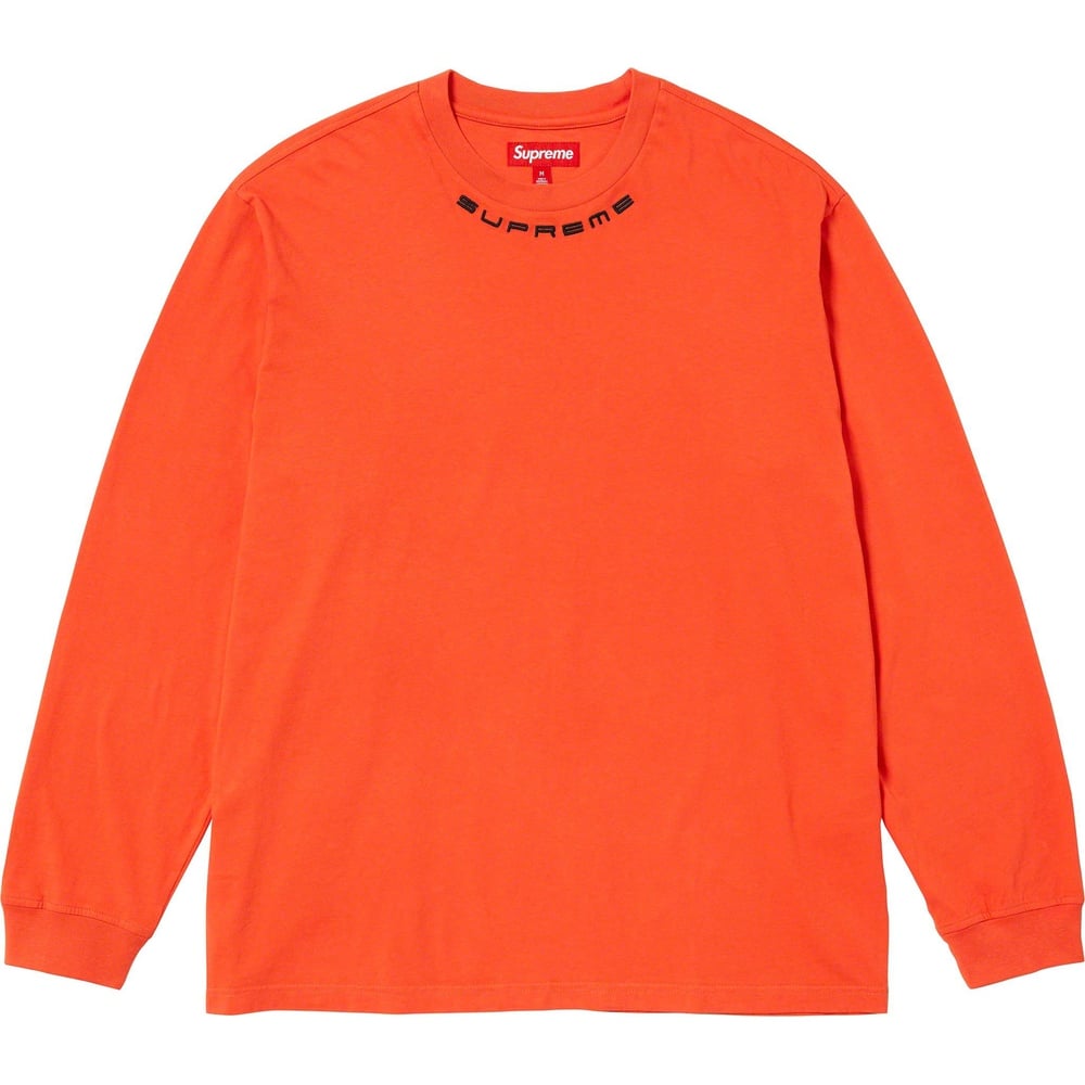 Details on Collar Logo L S Top  from fall winter
                                                    2023