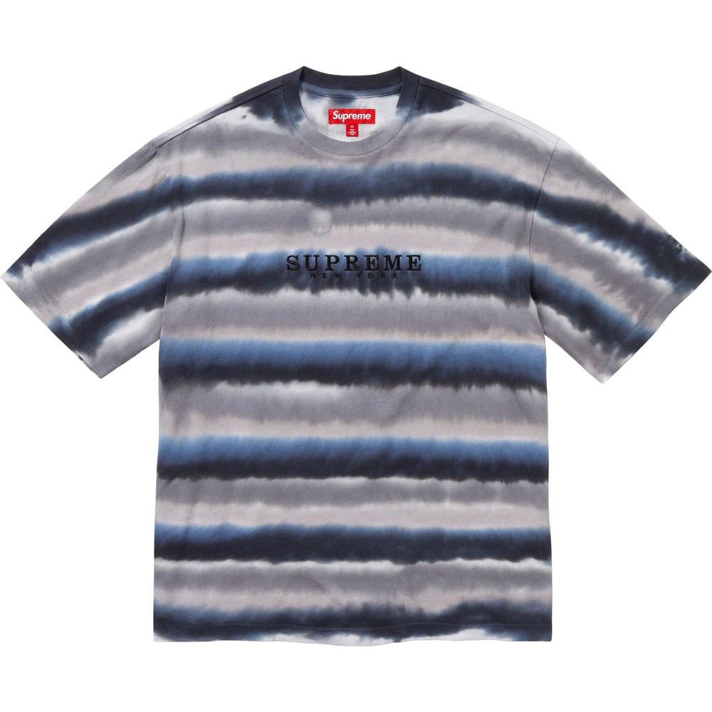 Details on Dyed Stripe S S Top  from fall winter
                                                    2023 (Price is $78)