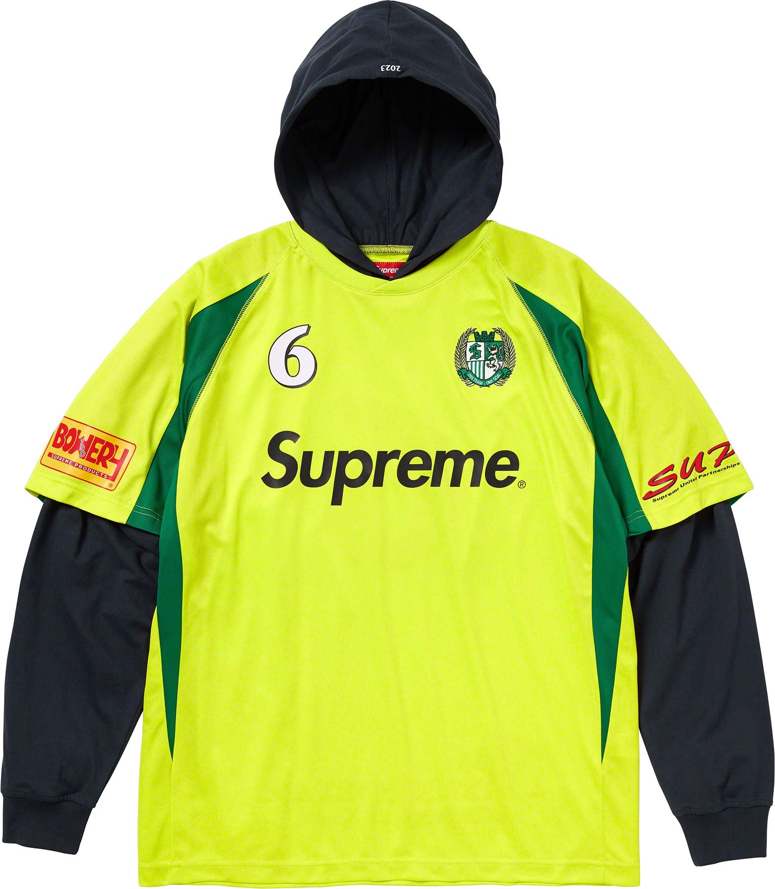 Hooded Soccer Jersey - fall winter 2023 - Supreme