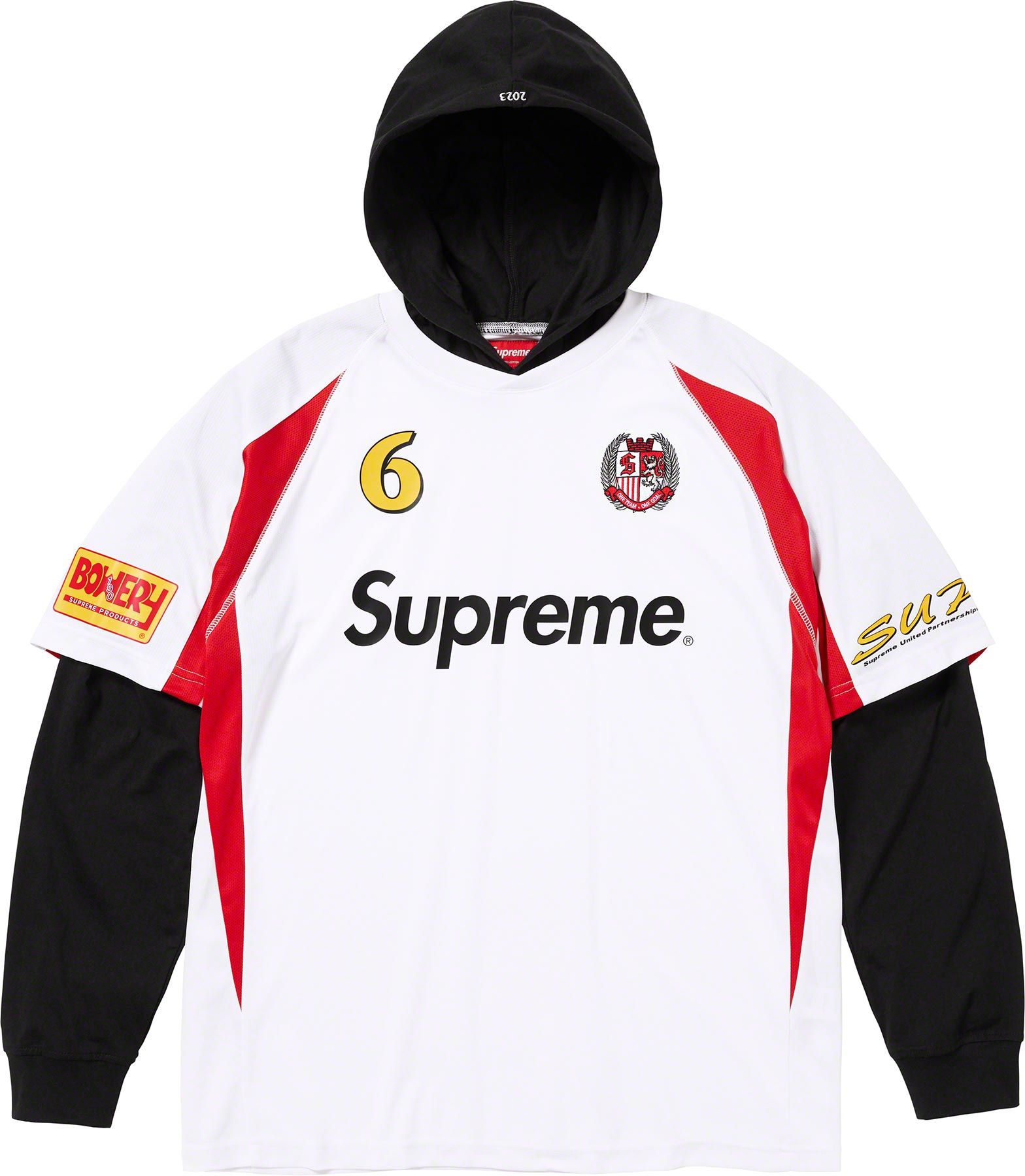 Hooded Soccer Jersey - fall winter 2023 - Supreme