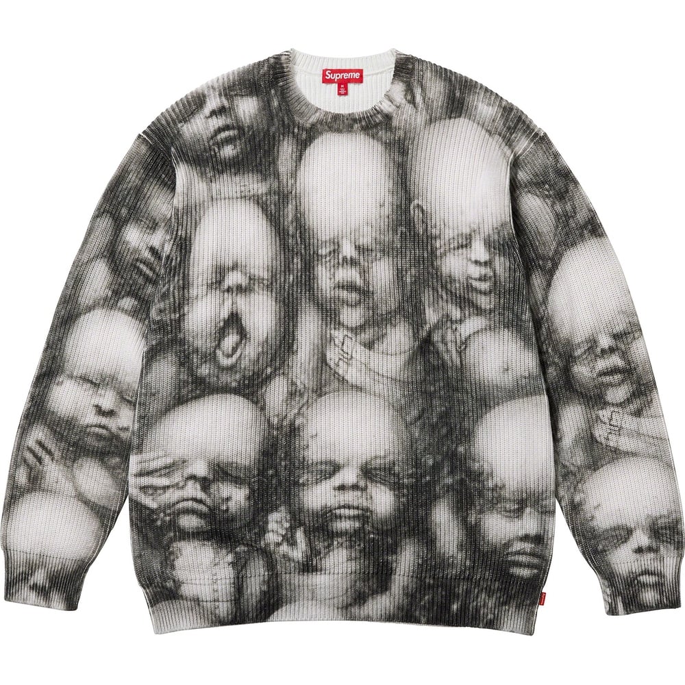 Details on H.R. Giger Sweater  from fall winter
                                                    2023 (Price is $178)