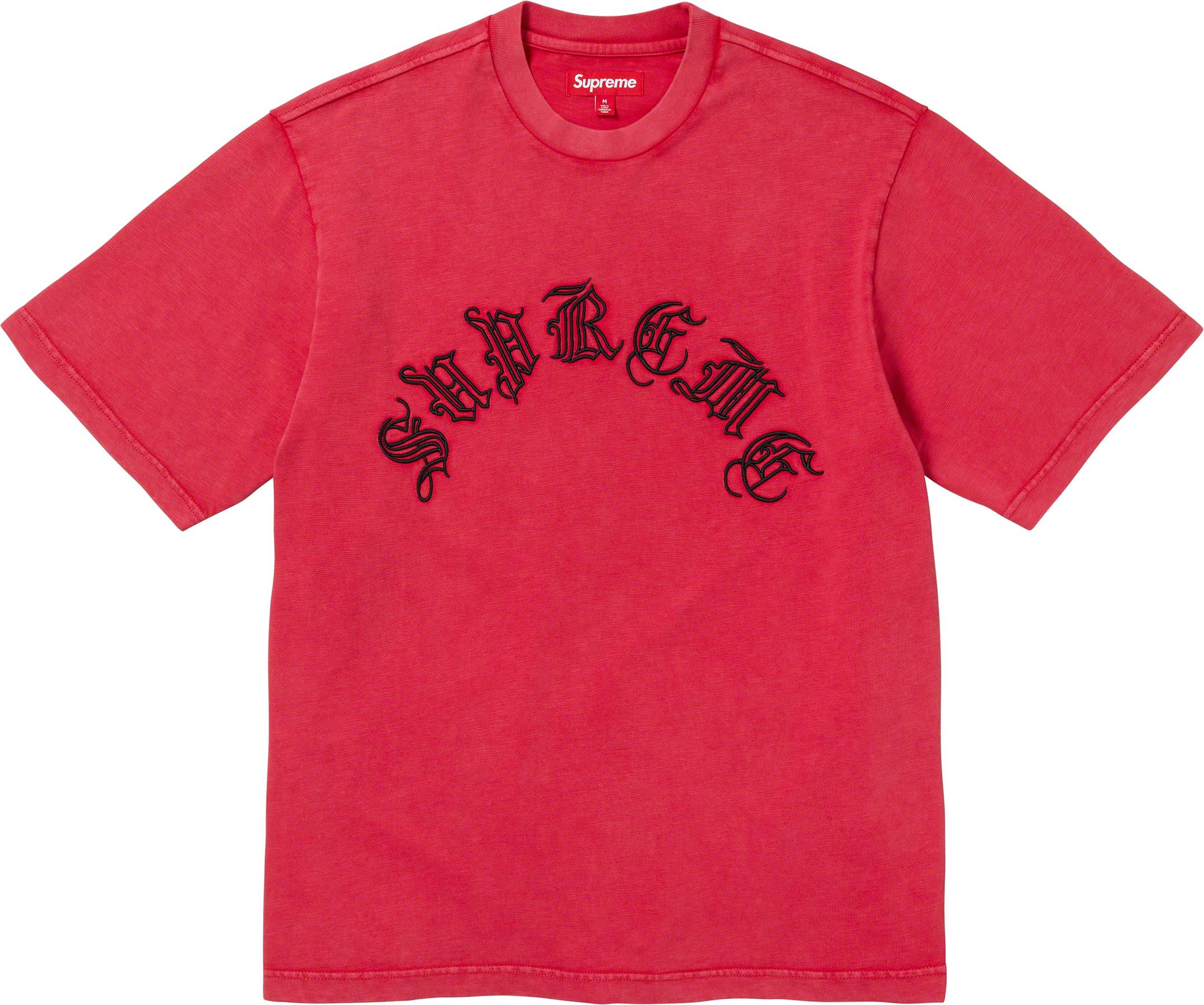 シュプリーム　Old English S/S Top　黒2XL