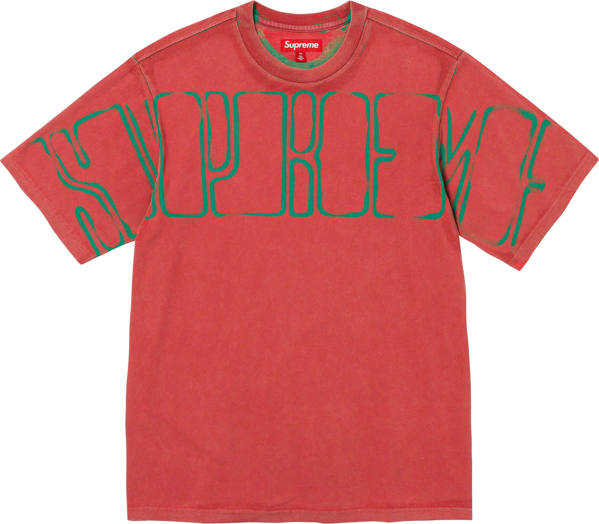 Overprint Knockout S S Top - fall winter 2023 - Supreme