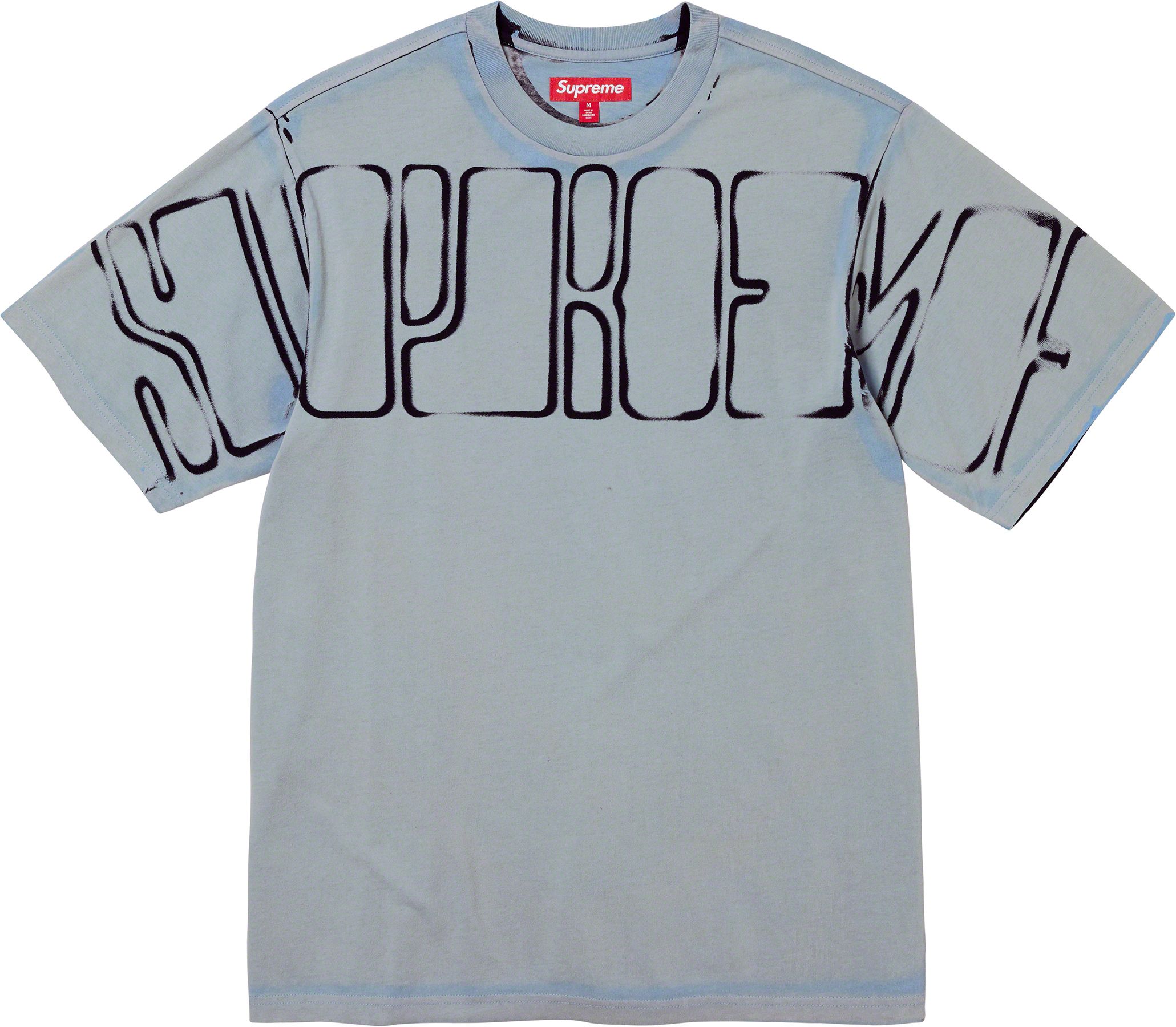 Supreme Overprint Knockout BLACK XL