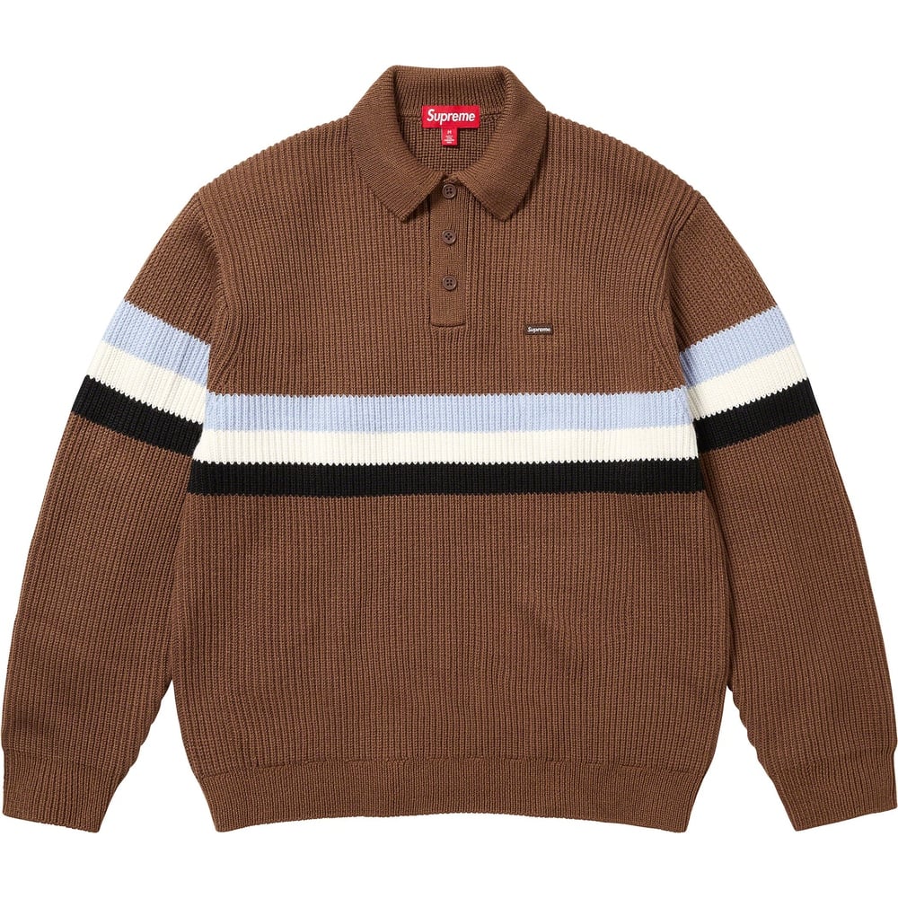 Details on Small Box Polo Sweater  from fall winter
                                                    2023 (Price is $148)