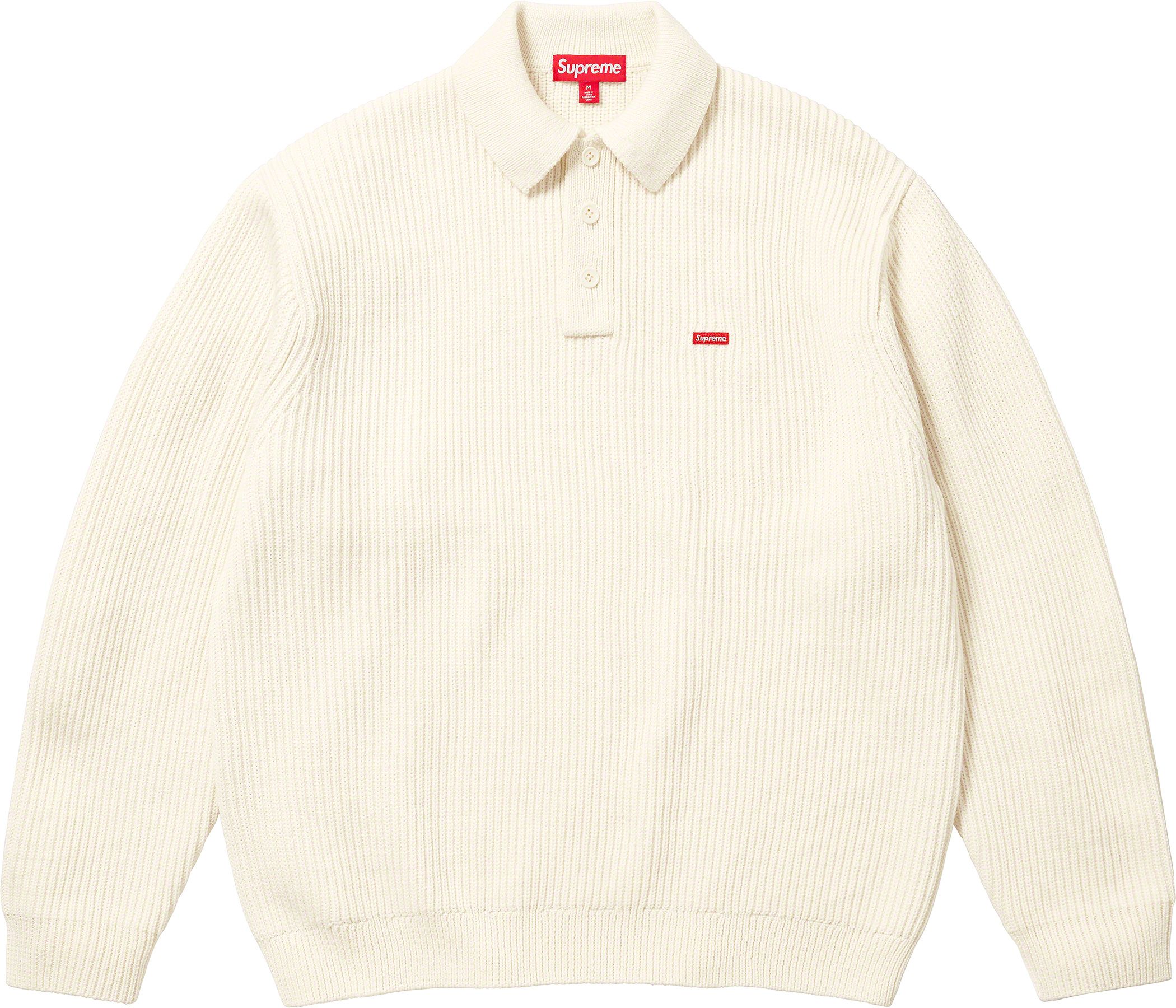 Small Box Polo Sweater - fall winter 2023 - Supreme