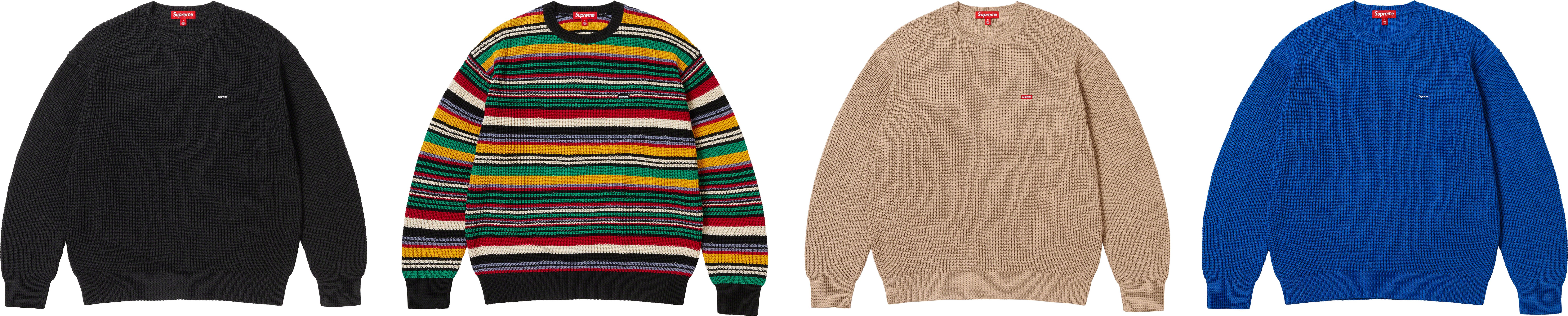 Small Box Ribbed Sweater - fall winter 2023 - Supreme