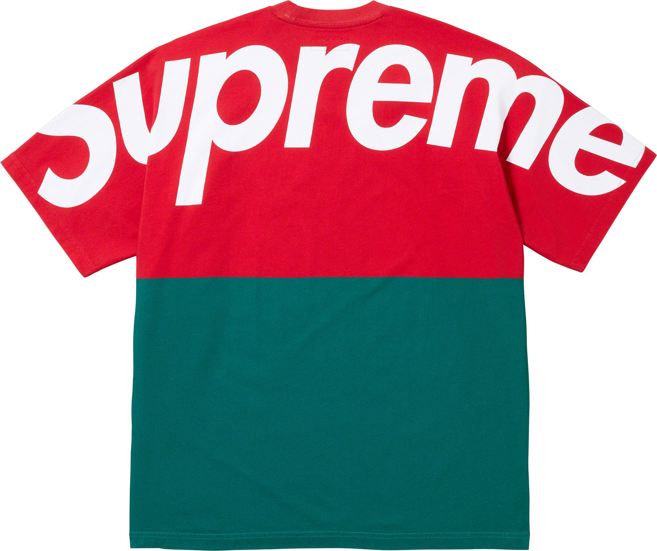 サイズLSupreme Split S/S Top Blue Tシャツ - bader.org.tr