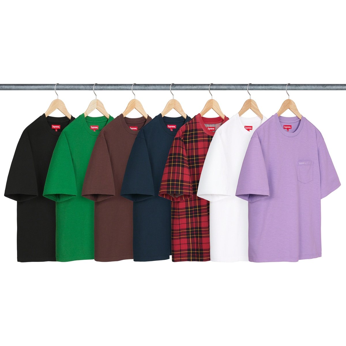 Supreme S S Pocket Tee released during fall winter 23 season