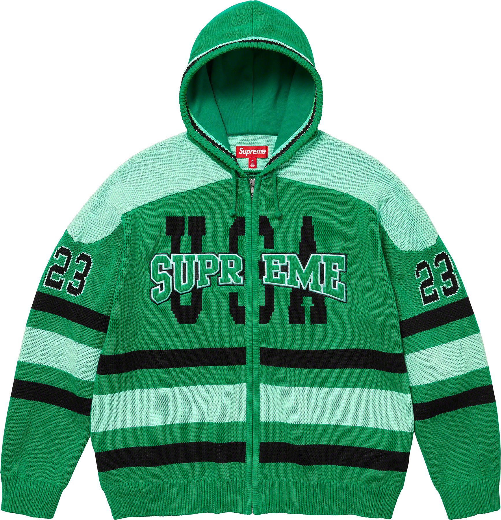 USA Zip Up Hooded Sweater - fall winter 2023 - Supreme