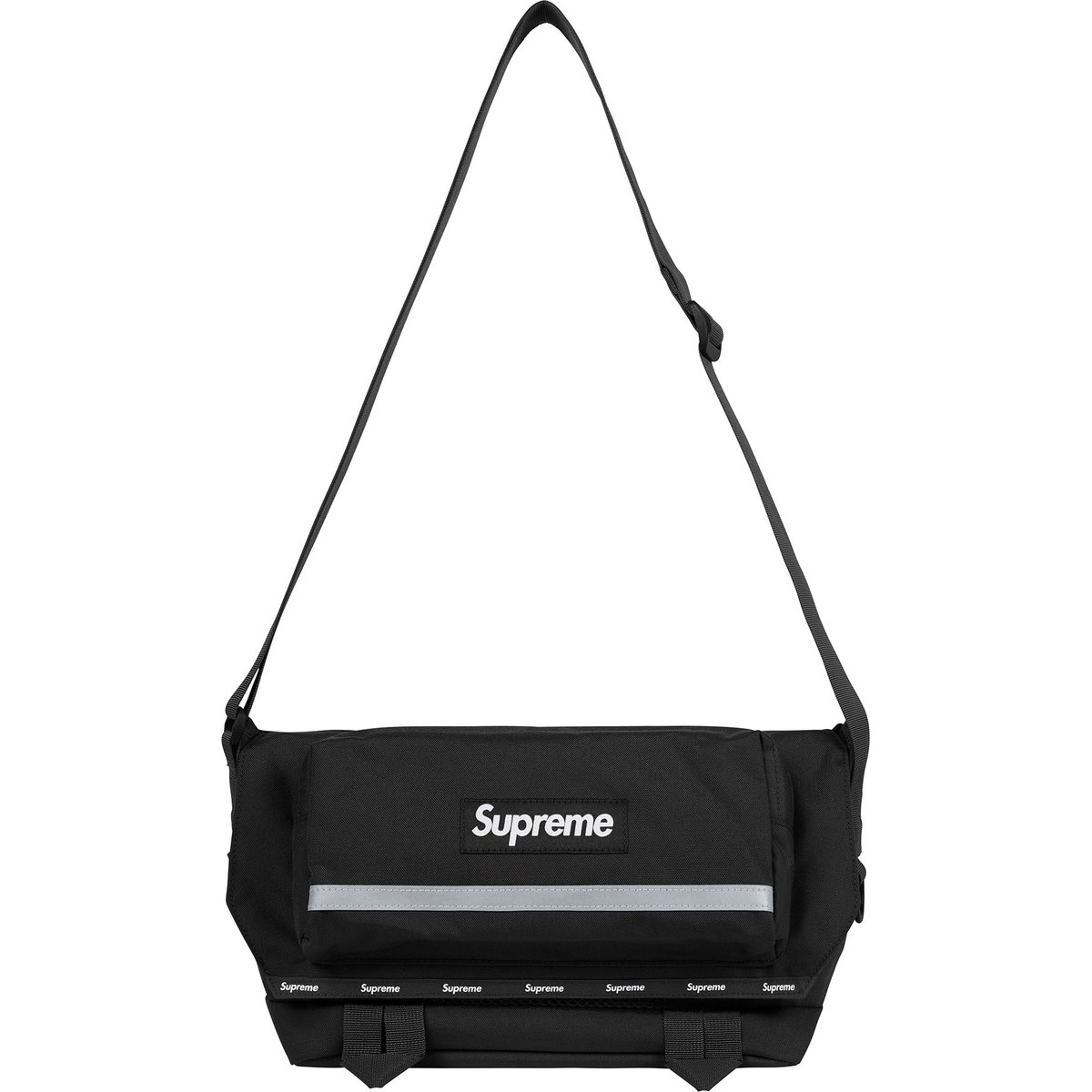 Supreme Messenger Bag (FW24) - Black - $98