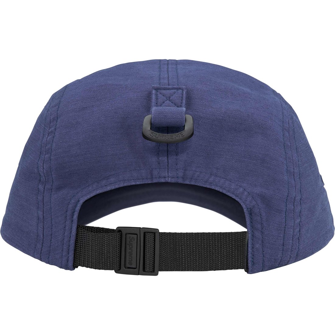 Supreme Arabic Label Camp Cap (FW24) - Dark Blue - $48