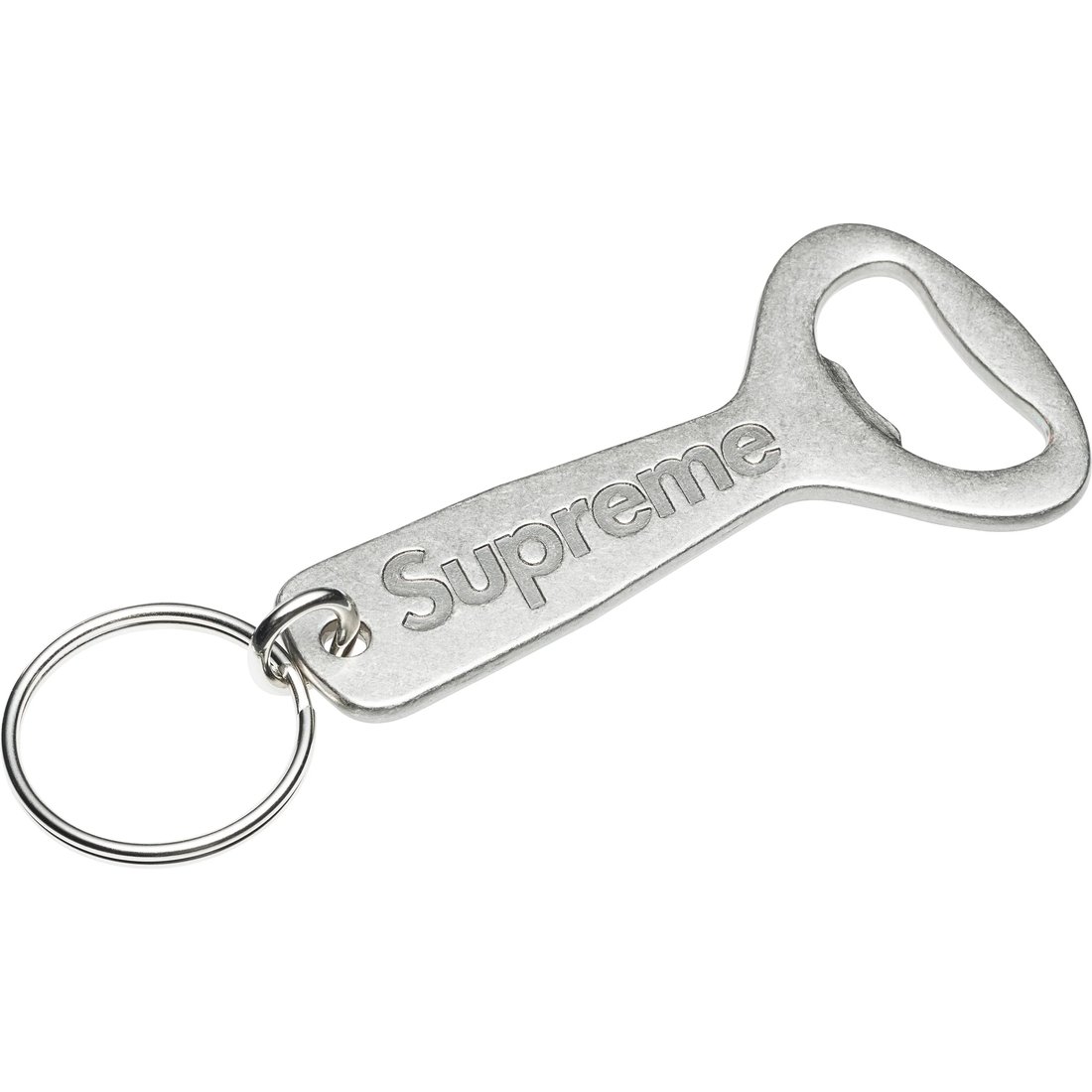 Supreme Bottle Opener Keychain (FW24) - Silver - $18