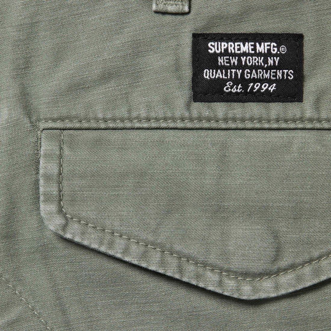 Supreme Cargo Pant (FW24) - Olive - $168