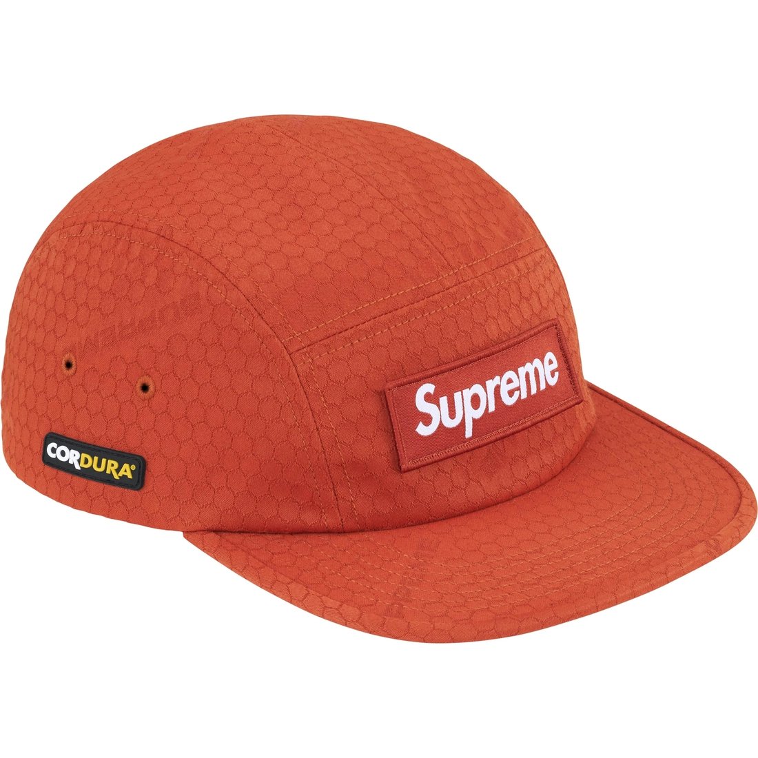 Supreme Cordura Ripstop Camp Cap (FW24) - Burnt Orange - $54